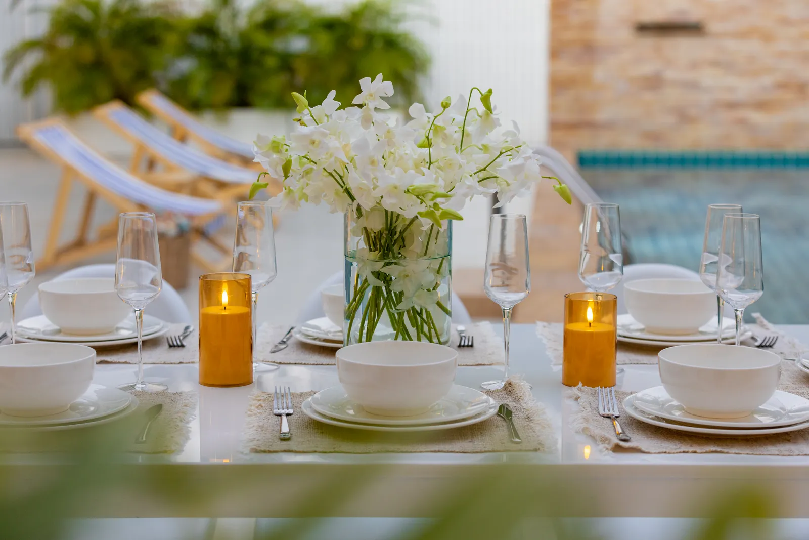 Dining Areas at Chaweng Boutique Private Pool Villa