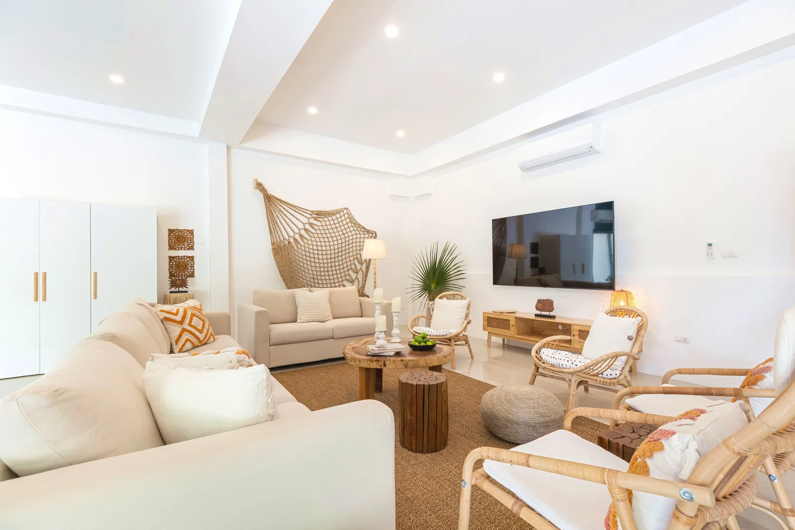 Living Room at Chaweng Boutique Private Pool Villa